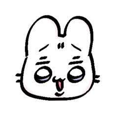[LINEスタンプ] すうちゃんのうさぎ