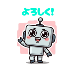 [LINEスタンプ] ロボたんの日常