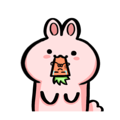 [LINEスタンプ] うさぴんスタンプ① 