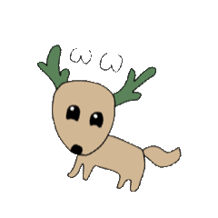 [LINEスタンプ] COLORFUL HORN DEERS（アニメーション） 