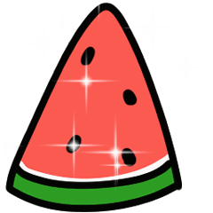 [LINEスタンプ] 動く！スイカのスタンプ