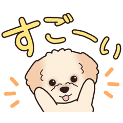 [LINEスタンプ] 『マルプー』毎日使えるデカ文字
