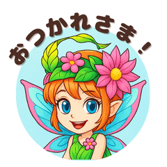 [LINEスタンプ] 毎日使える可愛い妖精の感情