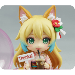 [LINEスタンプ] ちいみなアイスコーヒー(四角型) 