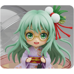 [LINEスタンプ] 眼鏡精霊みなみちゃんカプセルトイ 