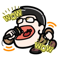 [LINEスタンプ] この人達知ってる？2