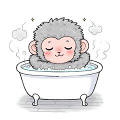 [LINEスタンプ] サルのゆるっとワークライフ