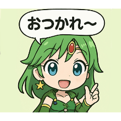 [LINEスタンプ] 昔のRPGキャラ風スタンプ