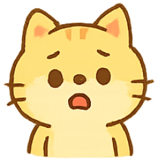 [LINEスタンプ] まんまるオレンジ猫の気分便