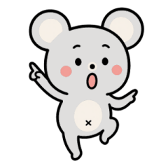 [LINEスタンプ] 帰ってきたの？ちゅーくん