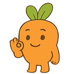 [LINEスタンプ] ジャンプするにんじんムードショー