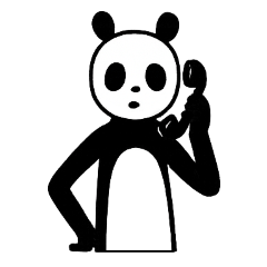 [LINEスタンプ] [アレンジ用]パンダなの？3