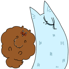 [LINEスタンプ] 創作ネコ