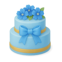 [LINEスタンプ] Girly Cafe - Blue ver.