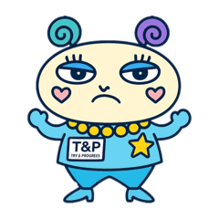 [LINEスタンプ] T＆P きぼたん