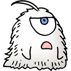[LINEスタンプ] 妖怪けうけう その2