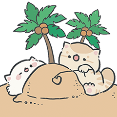 [LINEスタンプ] fluffystar - 夏バージョン - 17