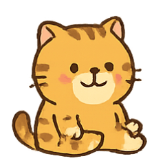 [LINEスタンプ] ぽっちゃりトラ猫の感情パック
