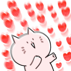 [LINEスタンプ] まいにち⭐︎リアクションねこ改訂版
