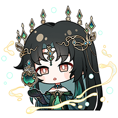 [LINEスタンプ] インフィニティニキ＜蒼涙季＞の画像（メイン）