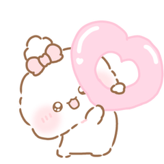 [LINEスタンプ] ふわきゅん♡なちゅ2【ぽにて】