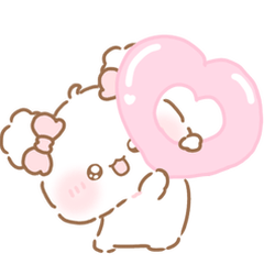 [LINEスタンプ] ふわきゅん♡なちゅ2【ちゅいんて】
