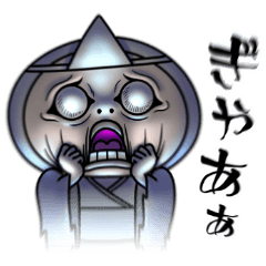 [LINEスタンプ] しろめちゃん・本気の夏