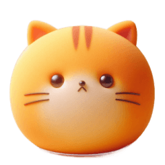 [LINEスタンプ] まんまるネコの使える表情集