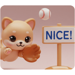 [LINEスタンプ] ダイビング犬ちゃん(四角型) 