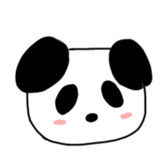 [LINEスタンプ] パンダ！絵文字っぽいLINEスタンプ！