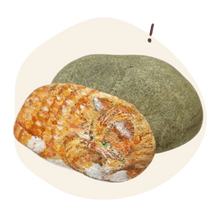 [LINEスタンプ] 石っこどうぶつ・あいさつ
