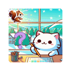 [LINEスタンプ] #リス *move
