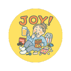 [LINEスタンプ] ポップに主張する16のコト 