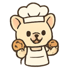 [LINEスタンプ] フレブルシェフのベーカリー祭