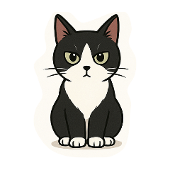 [LINEスタンプ] うちのネコむーちゃん