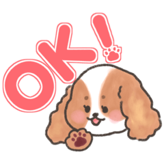 [LINEスタンプ] いぬはちゃんスタンプ