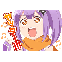 [LINEスタンプ] TVアニメ『忍者と殺し屋のふたりぐらし』