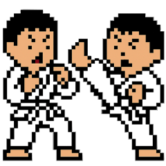 [LINEスタンプ] 空手スタンプ☆敬語で使いやすい