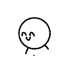 [LINEスタンプ] 動くニコニコスタンプ！ 