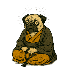 [LINEスタンプ] 犬和尚