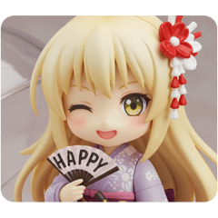 [LINEスタンプ] 扇子で気持ちを伝える精霊みなみちゃん