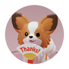 [LINEスタンプ] パピヨンカプセルトイ
