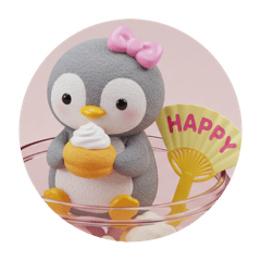 [LINEスタンプ] ぺんちゃんと美味しそうな食べ物たち