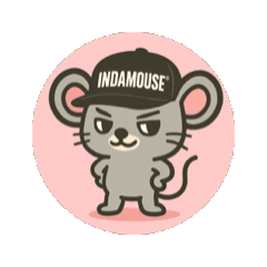 [LINEスタンプ] INDAMOUSE®︎動 