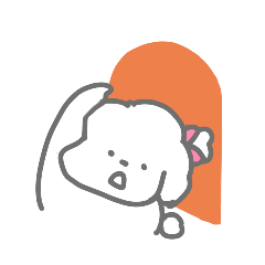 [LINEスタンプ] ふたりはなかよしスタンプ2(しろいぬちゃん