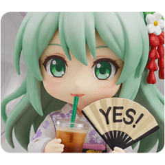 [LINEスタンプ] みなみちゃんと夏はゆったりスタンプ