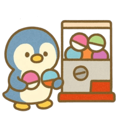 [LINEスタンプ] 『いっしょに過ごそ』カプセルマシン編