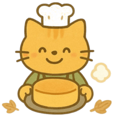 [LINEスタンプ] 『いっしょに過ごそ』ケーキづくり編
