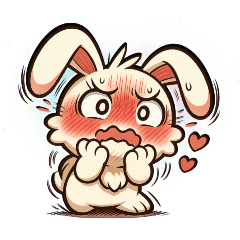 [LINEスタンプ] デレうさぎモカの気まぐれスタンプ6