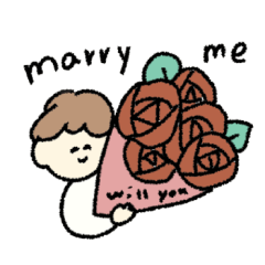 [LINEスタンプ] フィアンセとフィナンシェ